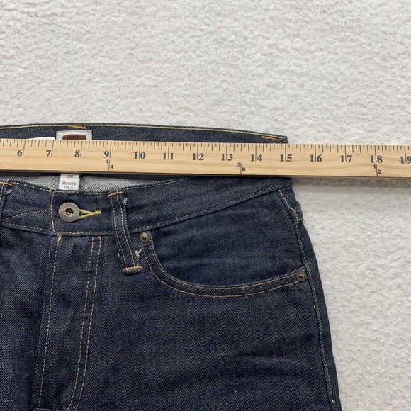Tellason Elgin Blue Line Selvage Jeans Mens 30x27.5 Tag 29 Kaihara Sanforized - Picture 9 of 14